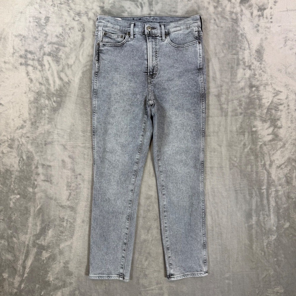 Gap Vintage Slim High Rise Jeans Women's‎ 29/8R Gray Denim Pants